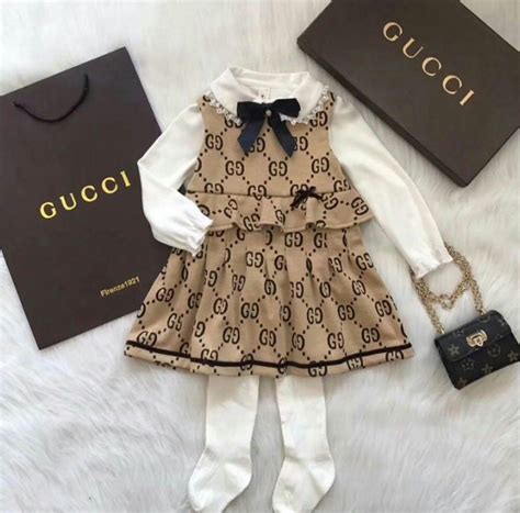 cheap gucci girl clothes|newborn baby girl gucci outfit.